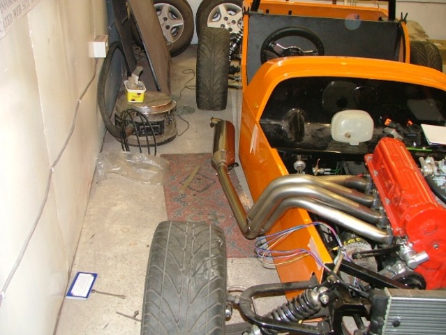 exhaust awaiting support